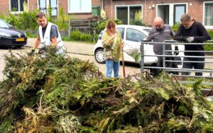 Groenafval verzameld Geitenkamp Arnhem 